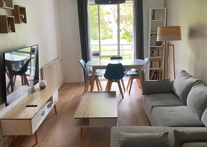 Appartement Proche Disneyland Paris 58M2-Coeur Du Centre Ville-Parking